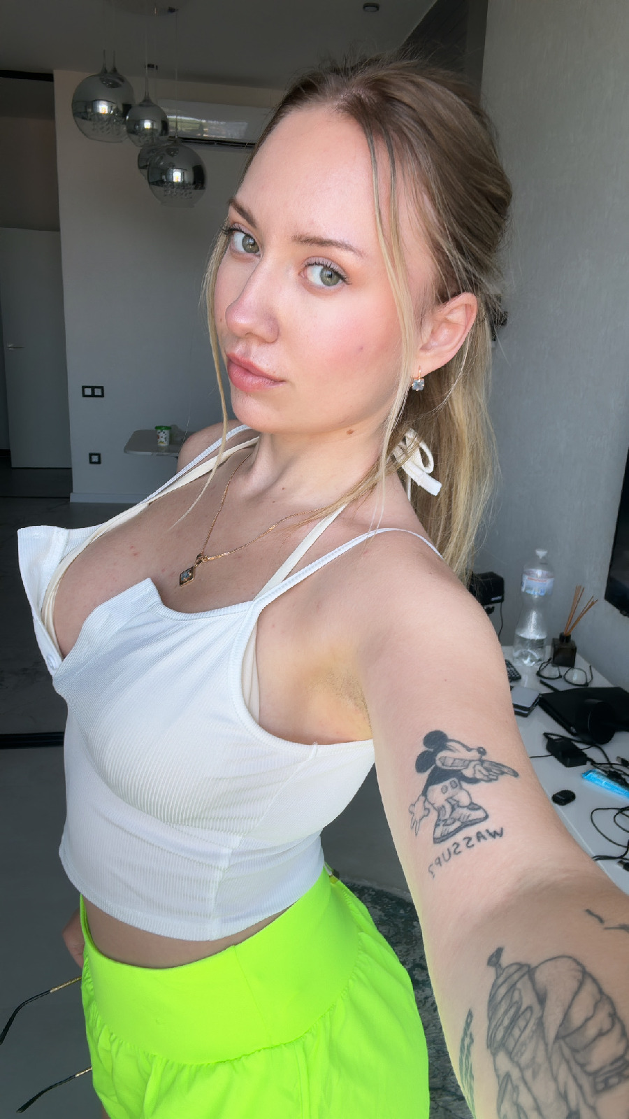 KateV in her underwear in Vienna